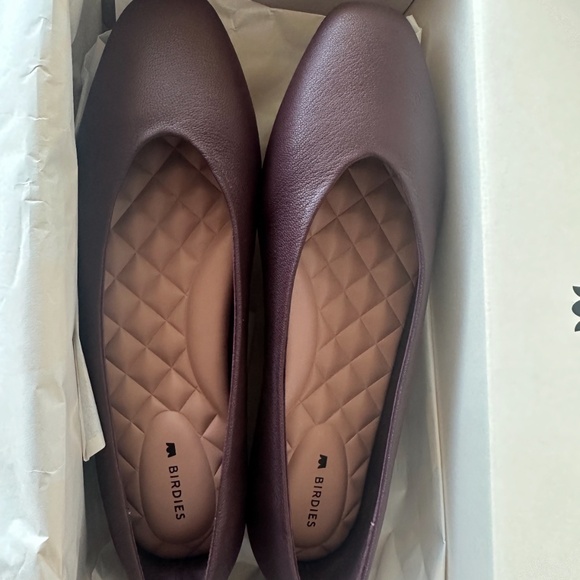 Birdies - The Crane - Port Leather - size 8 - Picture 1 of 2